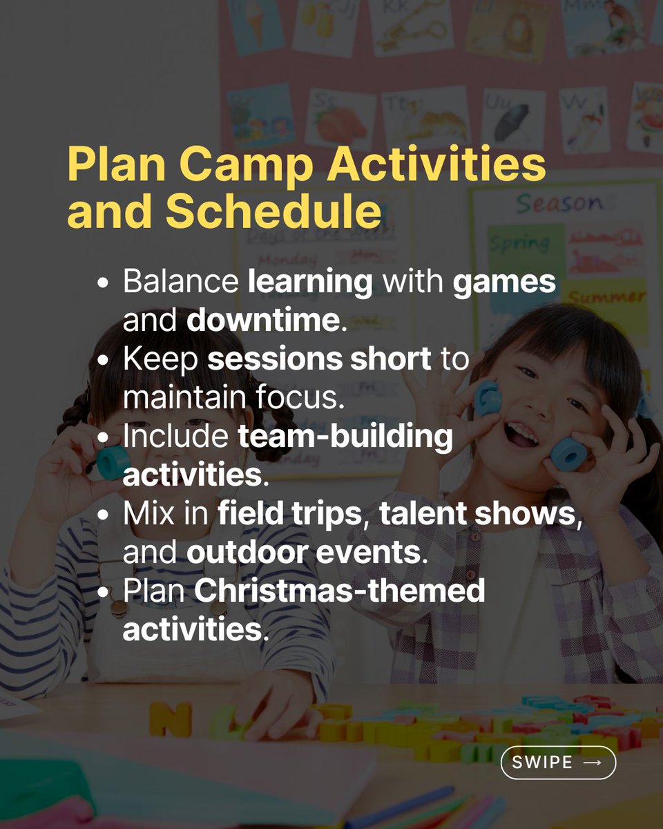 classcardapp's tweet image. Organizing a winter camp this year? ❄️

Here’s how to turn it into a win for your students and your academy. 💪🏽

Read the complete guide 👉 classcardapp.com/blog/how-to-or…