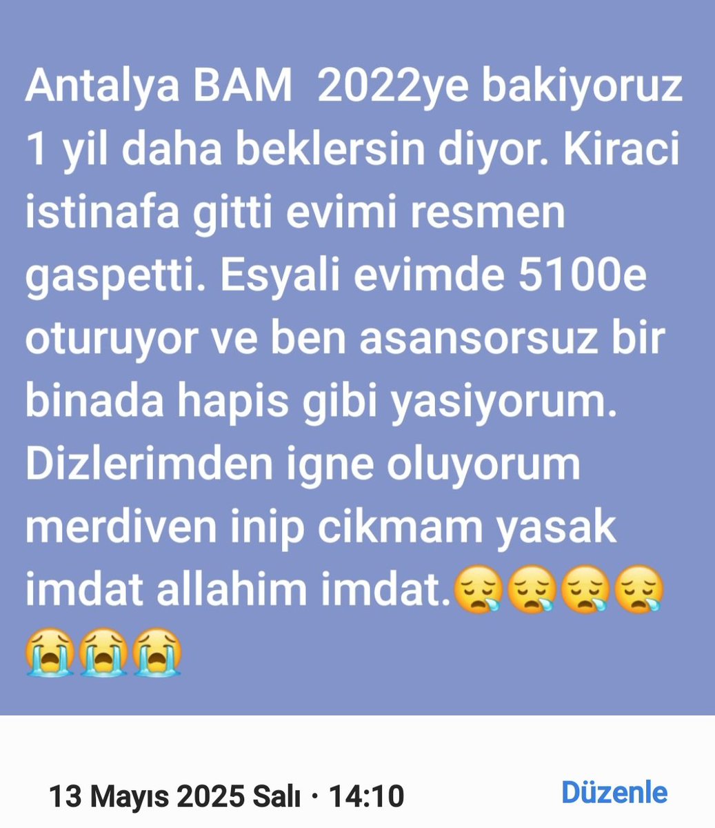 Bugun, 
Antalya Bam 30ekim de diyor ki
2 yil daha beklersin 2022ye bakıyoruz.
Bir sayac koyun bu ne ciddiyetsizlik
