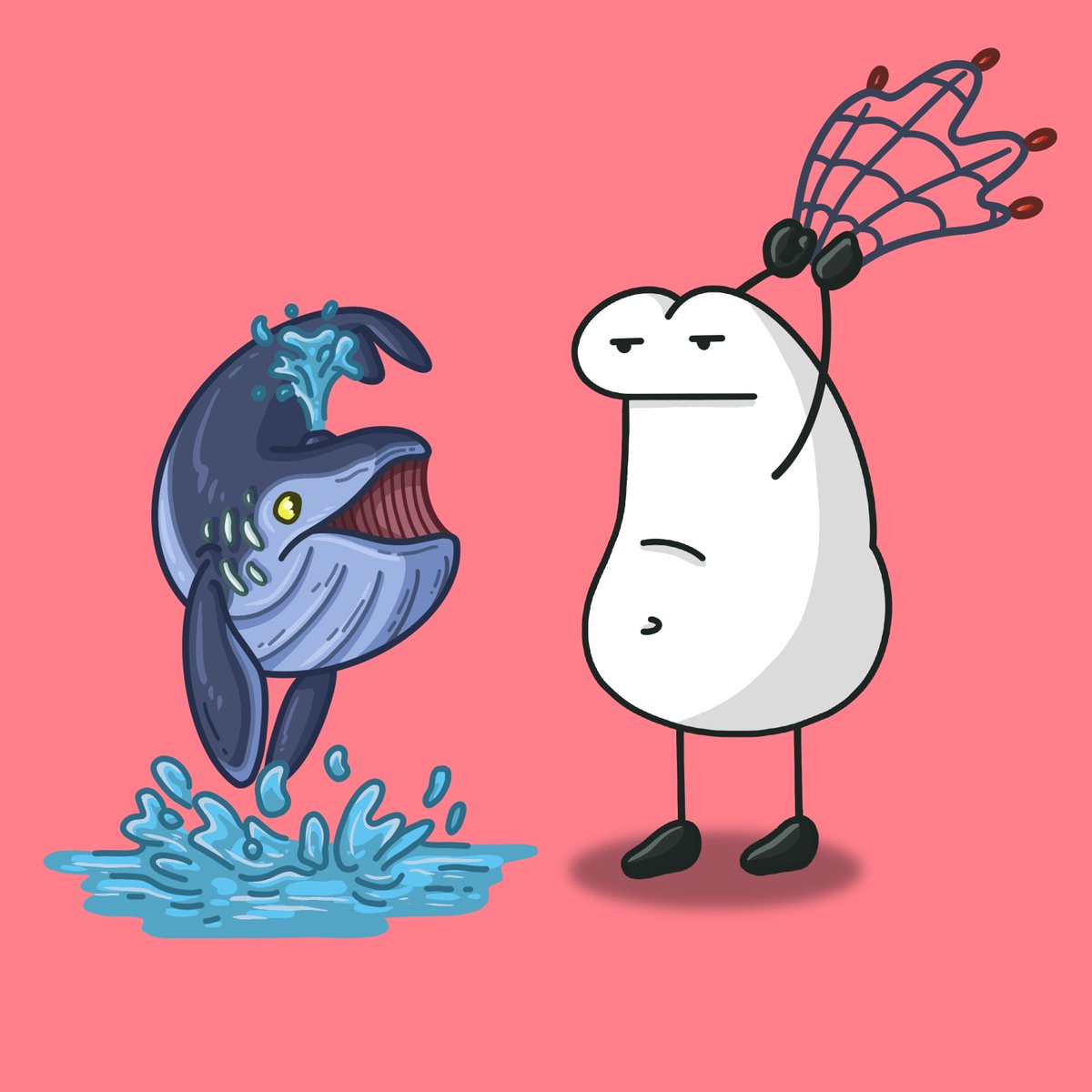 Yonkers are gonna catch the whales. This is either history or chaos in the making🐳