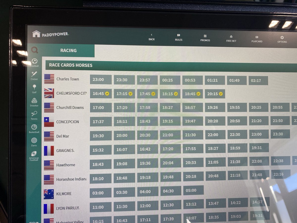 Shops are closing because they’re product is crap missed two races at Chelmsford