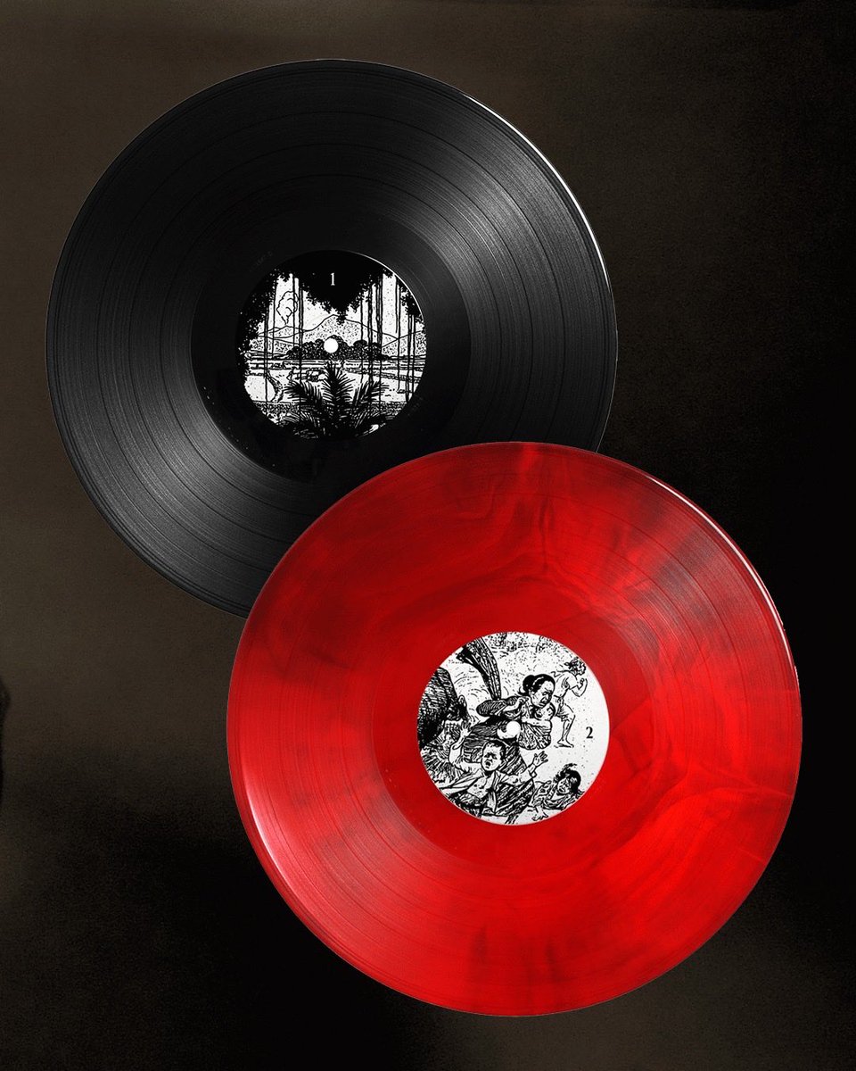 OUT NOW: Jaydawn x Wukir Suryadi “Pucung, Pangkur Jeung Hujan Bedog” 12” Red/Black Vinyl.

grimlocstore.com/?s=JAYDAWN+X+W…