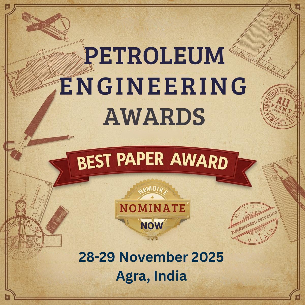 PetroleumEngg10's tweet image. !!! Petroleum Engineering Awards !!!

🏆 BEST PAPER AWARD 🏅

⚡ Nominate Now! 💥

🕸️ Visit:  petroleumengineering.org
📨 Contact:  support@petroleumengineering.org
🔍 Nomination: petroleumengineering.org/award-nominati… 

#petroleumengineering #EnergyInnovation #oilandgas