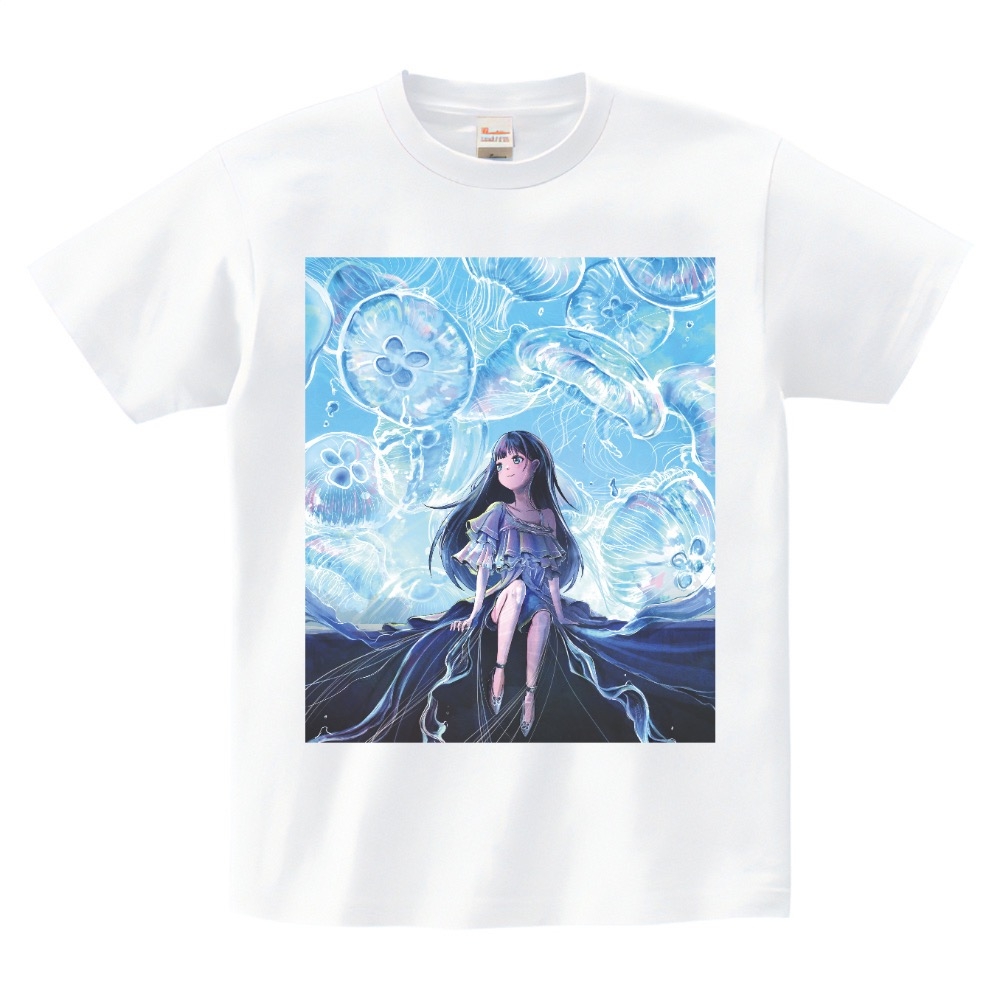 🏆️コンテスト受賞作品のご紹介
本日ご紹介するのは「ミズクラゲは宙に浮かぶ」
【制作者】ツクシ ミオさん

自身の得意とする水の表現を追求した
様々な色で描かれた青のグラデーション🌊
リアルと幻想が交差する風景🖼
普段表現する「色」を再認識した渾身の１枚。
実はツクシ