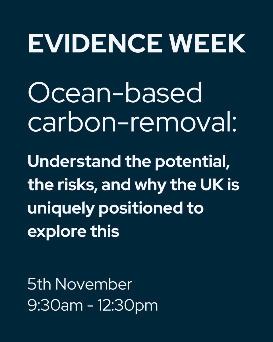 PlymouthMarine's tweet photo. Next week we’re heading to Westminster for #EvidenceWeek! 🏛️
PML’s Prof Tom Bell & Guy Hooper join @UniofExeter’s Prof Paul Halloran to showcase #SeaCURE: ocean-based #CarbonRemoval research to mitigate #ClimateChange🌍
📅 5 Nov, 9:30–12:30 | Westminster
More below 👇 https://t.co/09nTBQRmf5