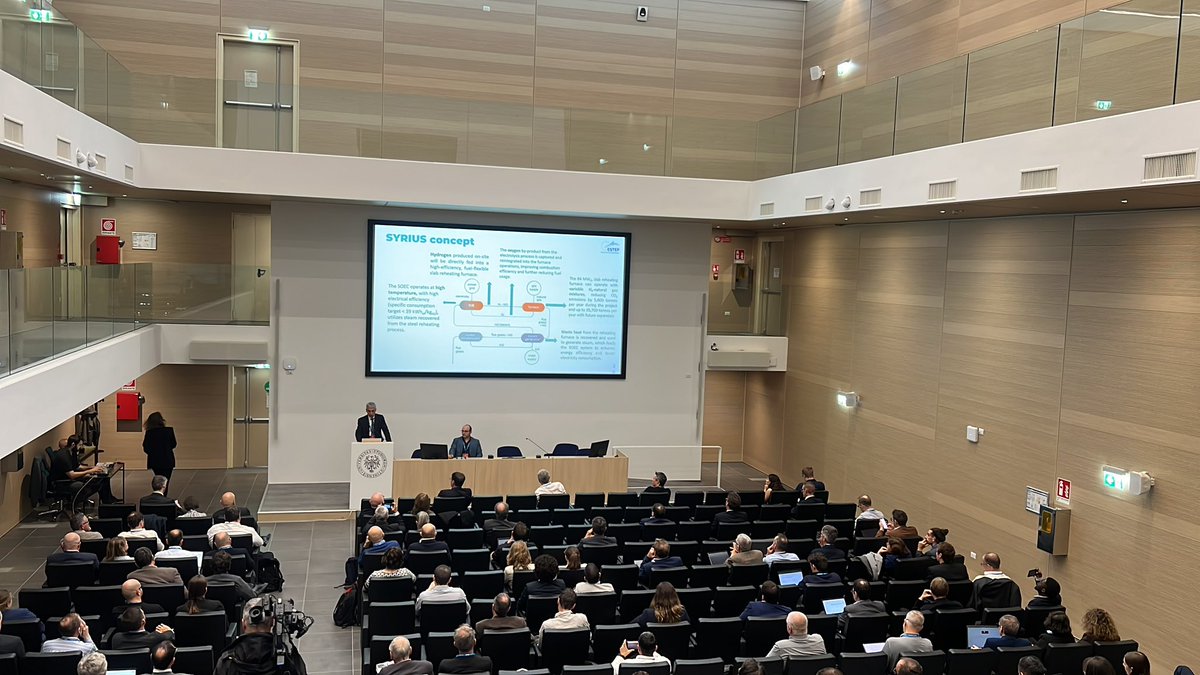 La quinta edizione del convegno sull’ #acciaio #Estep organizzata a <a href="/uniud/">Università di Udine</a> ha attirato non solo #operatori di settore ma anche #docenti e #studenti. #Mainfocus: la #transizione #energetica <a href="/TgrRaiFVG/">Tgr Rai Friuli Venezia Giulia</a>