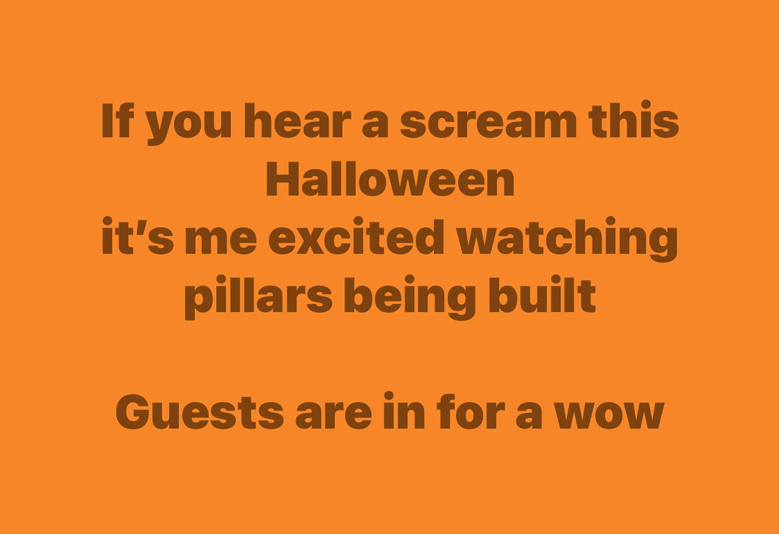 #halloweenlincoln #autumnproject #greatdesigns #retreat #wow