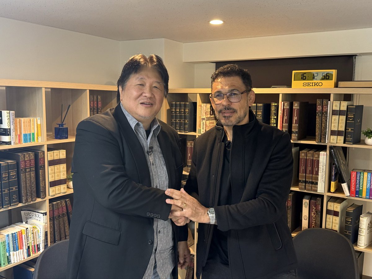 ノゲイラが会いに来てくれました。

ドキュメンタリーを制作中とのことで、インタビューを受け、YouTubeも撮影しました。

お楽しみに！