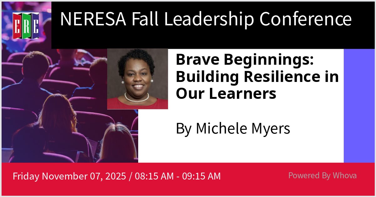 I am speaking at NERESA Fall Leadership Conference. Please check out my talk if you're attending the event!  - via #Whova event app