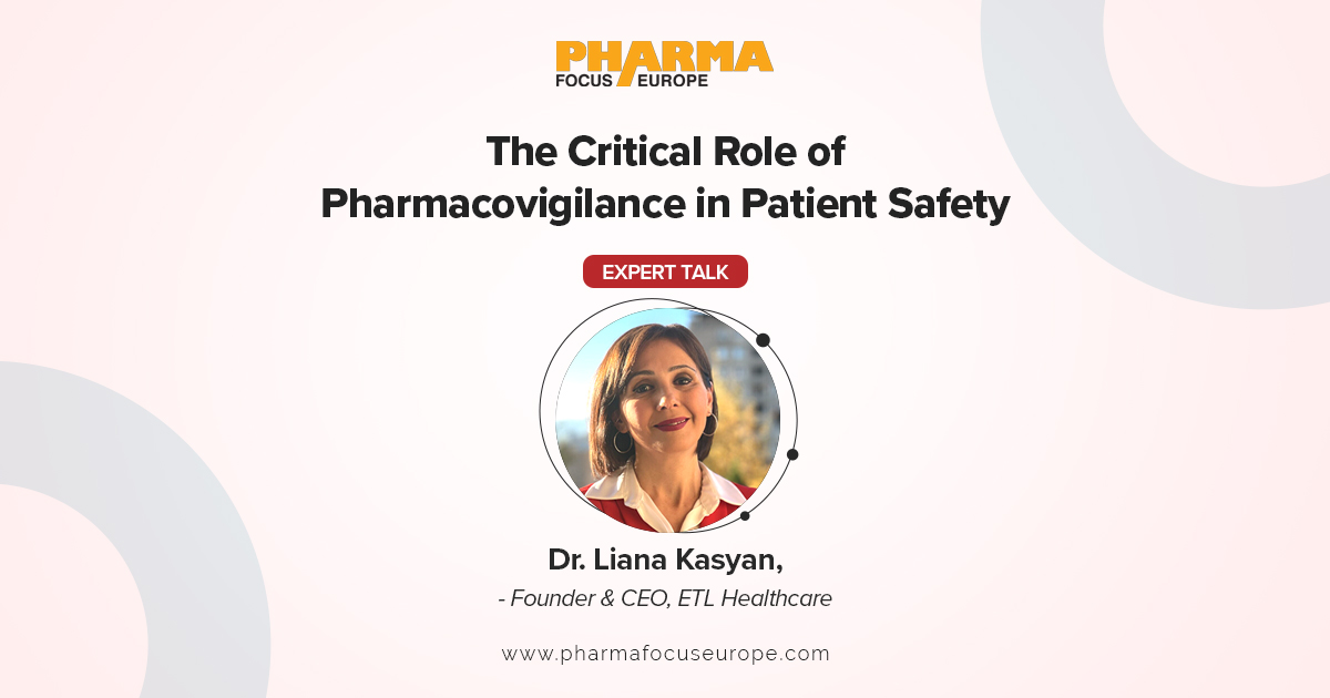 PV has evolved. It’s now a strategic pillar for patient-centric care. How do we harness AI, RWE, and global collaboration for proactive safety? Key insights from Dr. Liana Kasyan of <a href="/ETLHealthcare/">ETL Healthcare</a>. 
pharmafocuseurope.com/expert-talk/th…

#Pharmacovigilance #RealWorldEvidence #DrugSafety #HCP