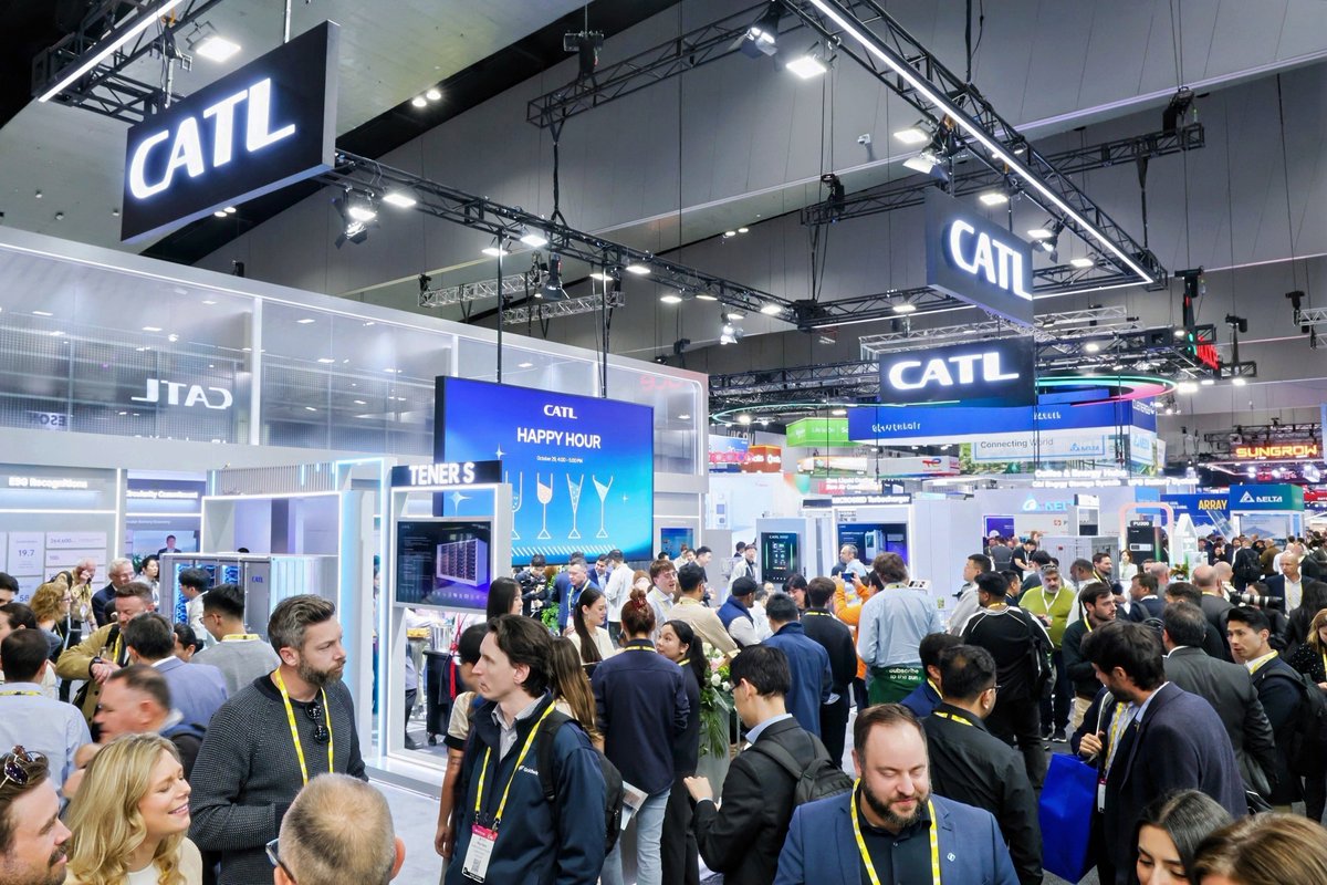 catl_official's tweet photo. All Energy Australia 2025 has concluded on a high note today.
Together, CATL and global partners have explored the future of energy with advanced storage innovations.
Which CATL technology stood out to you? Let us know. 👇
See you at the next stop!
#CATL #AllEnergyAustralia2025 #EnergyFuture #BatteryInnovation #Sustainability