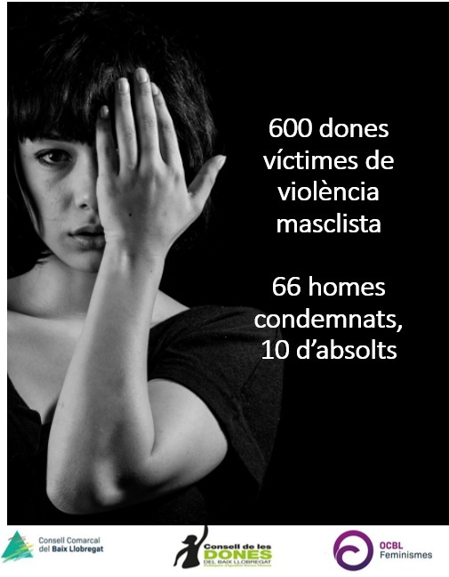 600 dones víctimes de violència masclista. 66 homes condemnats, 10 d’absolts #BaixLlobregat #NiUnaMenys #somuna elbaixllobregat.cat/observatori/ig…