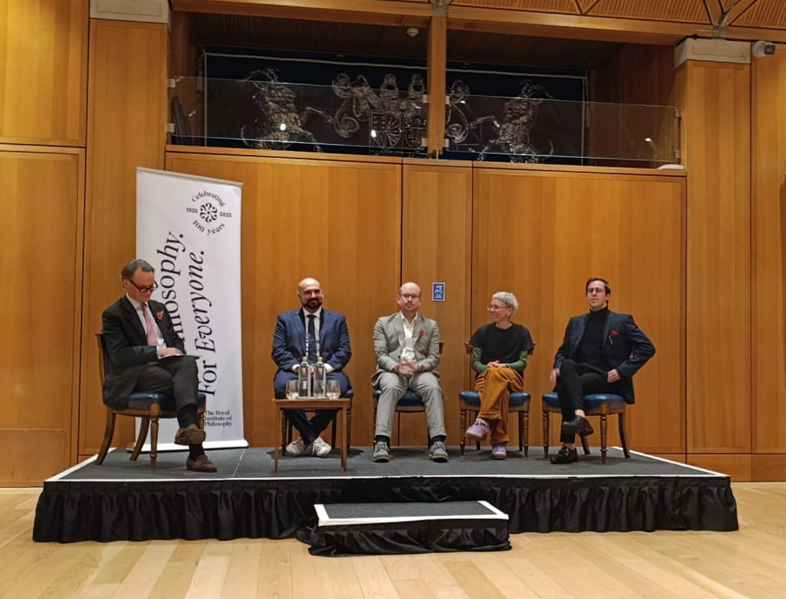 vlc_lab's tweet image. 🏛️The Nayef Al-Rodhan International Prize in Transdisciplinary Philosophy 2025 award ceremony took place yesterday.

👏We are proud that Manuel Almagro, a member of the VLC Philosophy Lab, was a finalist with his book &apos;The Rise of Polarization: Affects, Politics, and Philosophy&apos;.