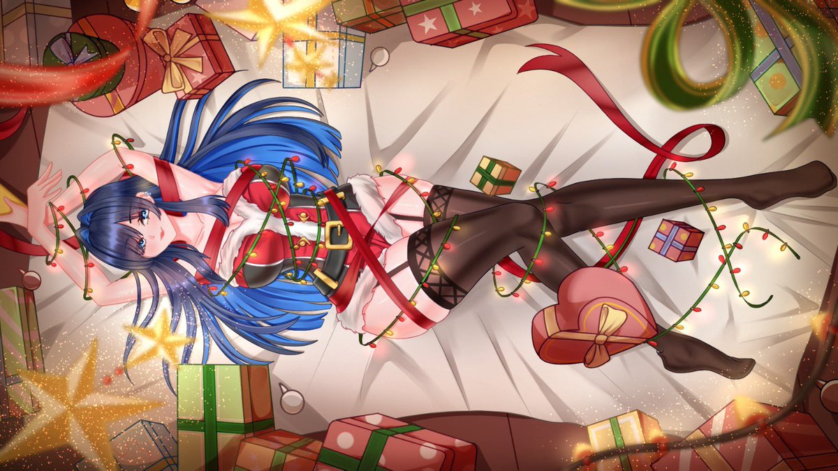 ART RAFFLE YCH CHRISTMAS 

2 winners only to get YCH CHRISTMAS Full rendered!!

To follow:
1. follow + RT this post
2. drop your OC

48 hours only 🎁 🎄
#artraffle 

Aaa I made fanart of <a href="/ourokronii/">Ouro Kronii⏳holoEN</a> for my ych Christmas model!! 💙 I was so inspired by her pretty face hehe 😭✨ I