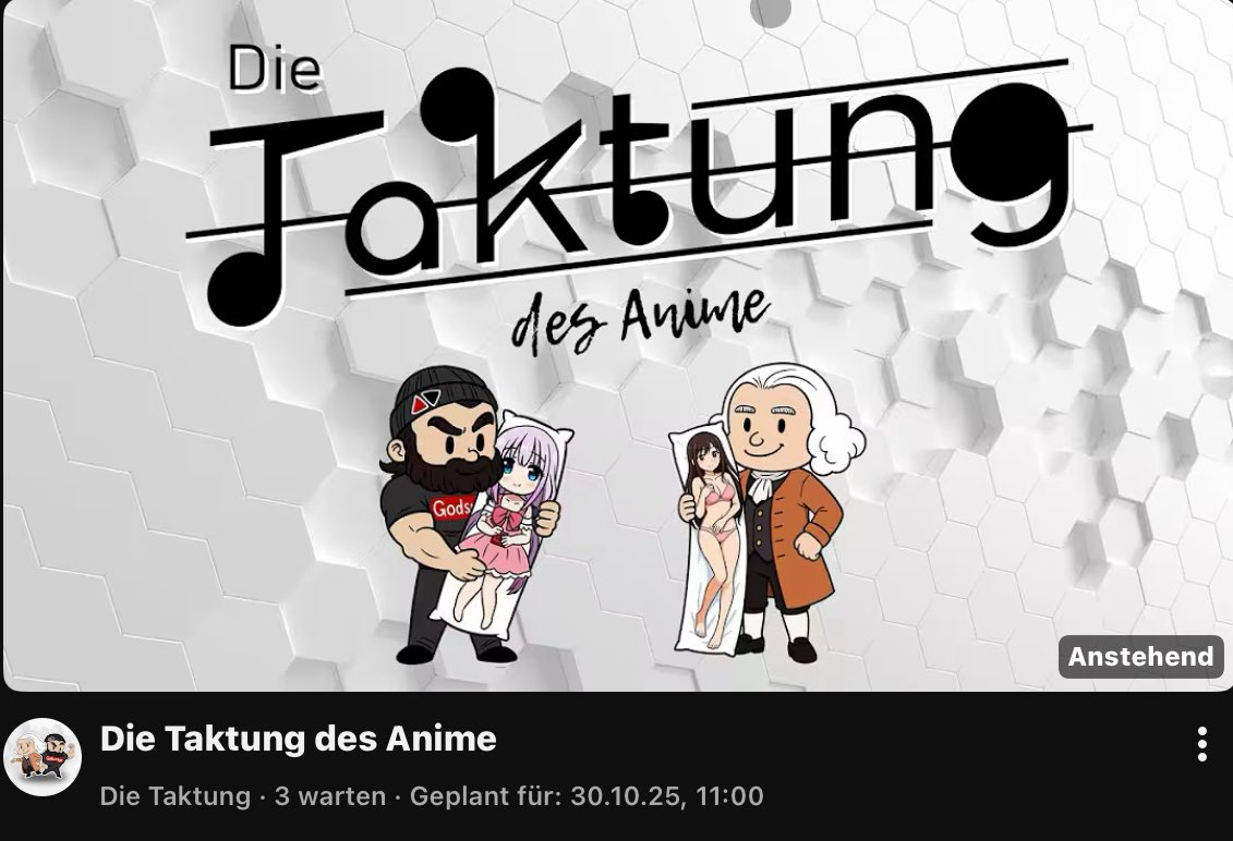 Jetzt erstmal Lanz zum einstimmen und dann geht es zur Taktung mit Krys &amp; Shlo…so macht arbeiten Spaß youtube.com/live/PZ801zlDc…