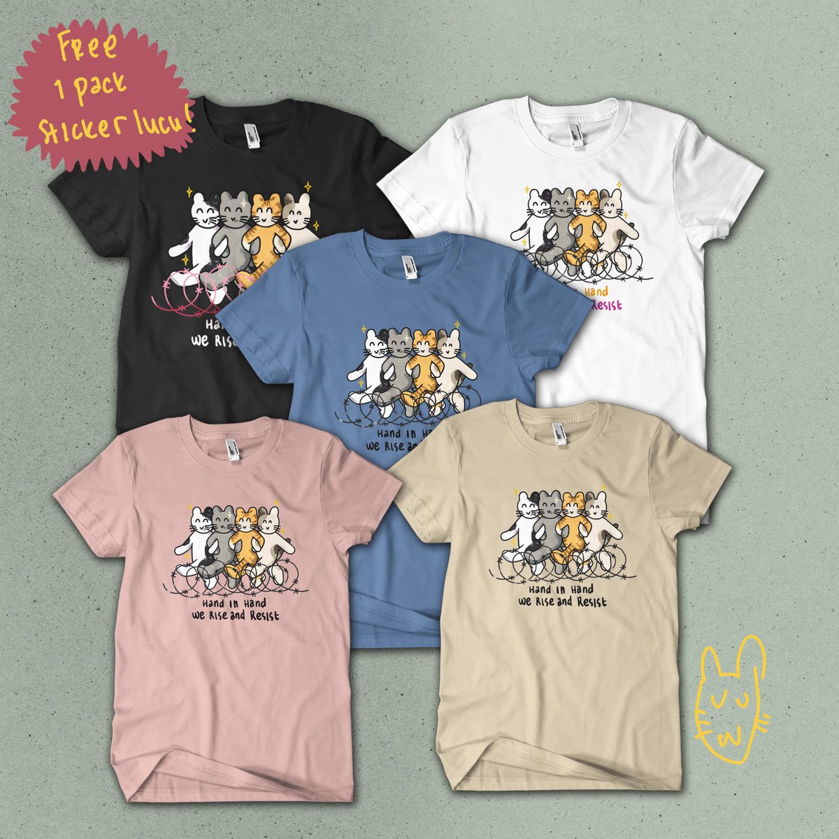 ✨open pre-order✨ 
-tshirt
all varian Bersericat
lengan pendek
lengan panjang (kecuali biru)
-freebies
satu pack sticker pilihan 

ini dibuka sampai tgl 6 ya guys

deskripsi lainnya ada di google form
TERIMAKASIH ❤️

✨di-bookmark dulu aja ✨

forms.gle/4d9Bp8o8mZBgL9…
