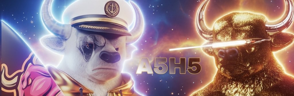 New banner update 🔥

Captain Energy ⚓ meets Golden Fur Ciclops 🐂 — BBNFT #73 × #2287 <a href="/bearandbullnft/">The Bear And Bull NFT</a> 🏛️✨ 

What’s coming next will be $TOGA <a href="/toga_coin/">TOGA COIN</a> NFTs 👀

Only CE <a href="/cryptoequip/">cryptoequip.eth</a> holds the alpha ⚡️

#BBNFT #Bourish #TOGA #YUGE