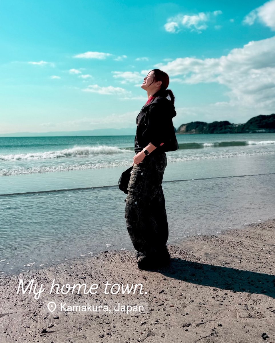 Iyo Sky got to return to her hometown of Kamakura!