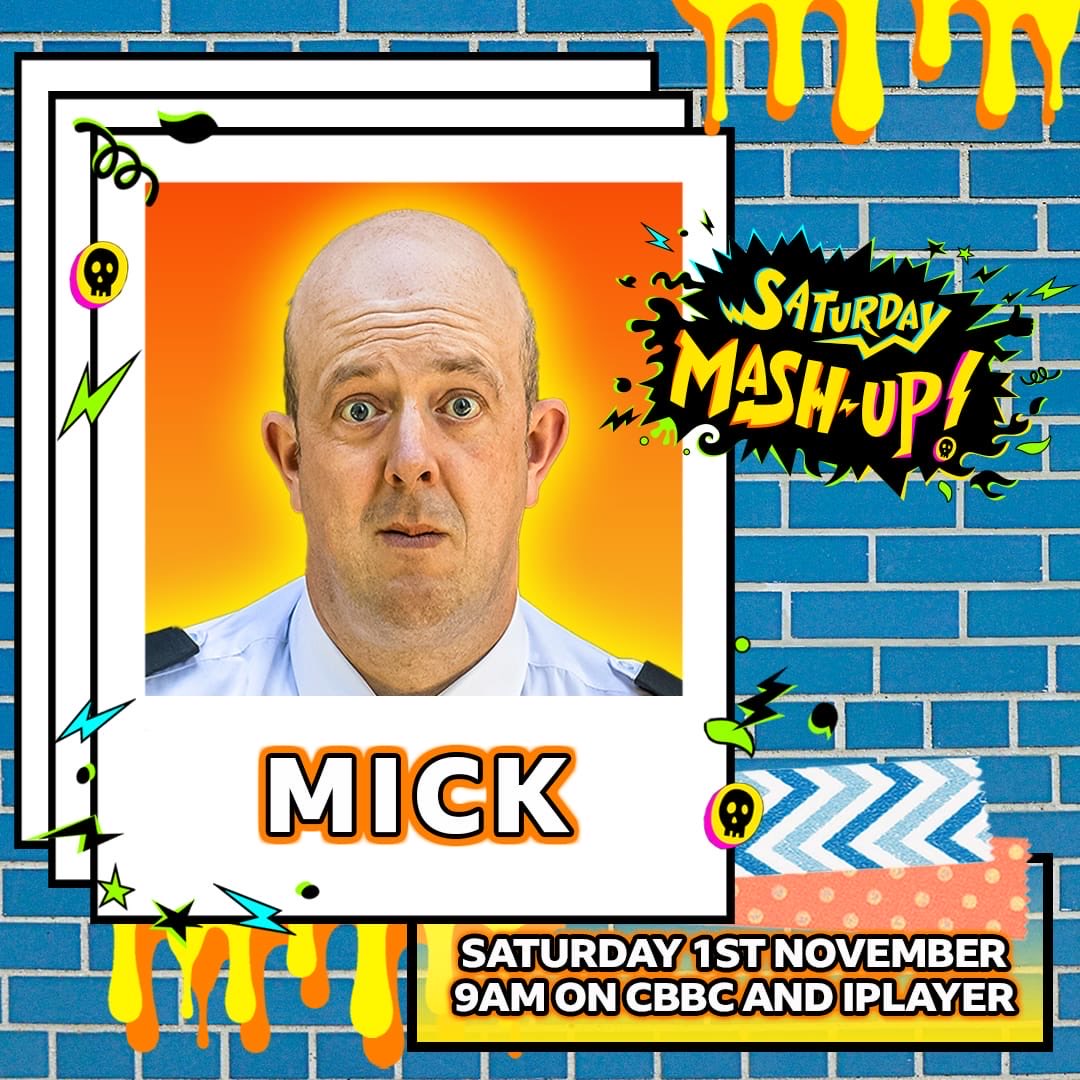 Hello. We’re on Saturday Mash up on Saturday! What a treat