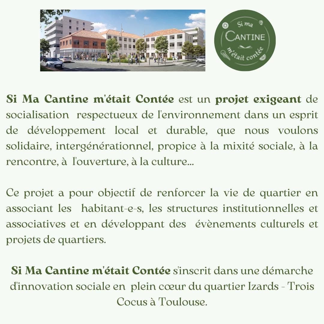🍽️Je découvre «Si ma Cantine m’était contée»le restaurant associatif au♥️des izards
1projet porté par Yamina Aïssa Djabri depuis longtemps
On en parlait déjà en juillet 2021
Soutenu par la région
➡️<a href="/RachidaLucazeau/">Rachida Lucazeau</a>
On y mange divinement bien
Chaleureux &amp; convivial
Quelle équipe!