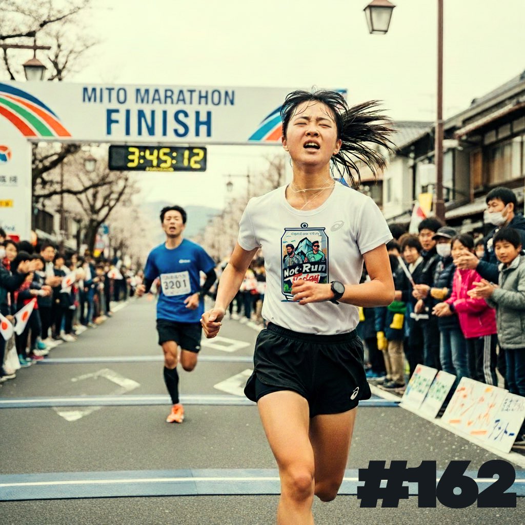 notruntoday's tweet image. #162 アップしました⤴️
明日朝から聞けるはずです。よろしくお願いします🙇
今回は水戸黄門漫遊マラソンのレポートです🏃‍♂️天気何とか持ちました。とても良い大会だと思います。来年も埋まるの必至‼️後半はブロッコリーグルランとnorda のシューズのお話👟

#今日は走らないでビール
#freetraillab