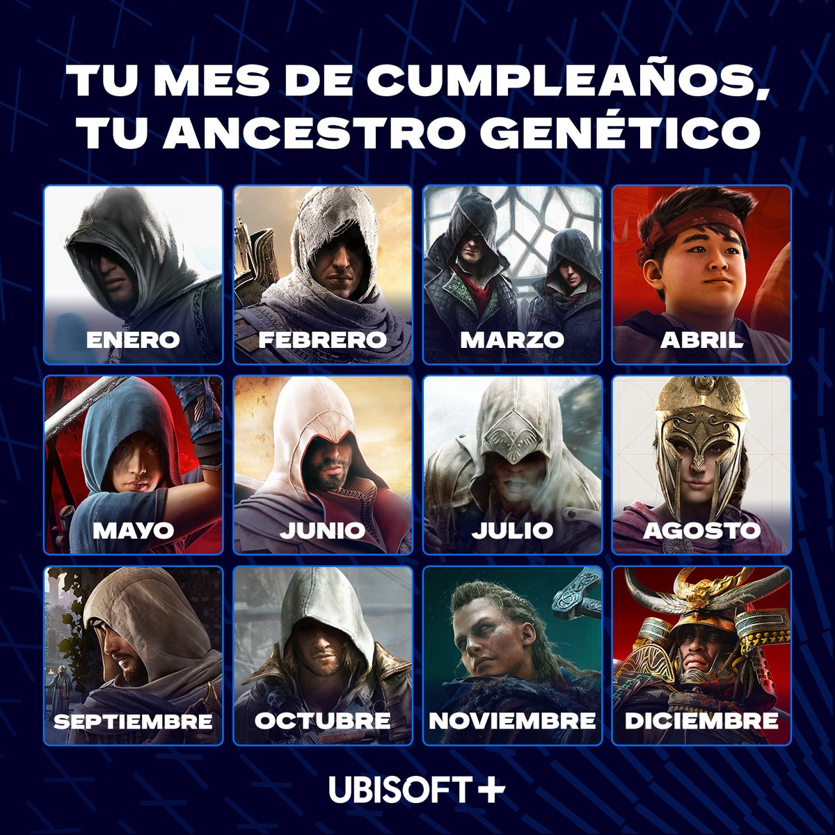 ¿Por qué conformarse con uno? 👀 Consigue el calendario completo con una suscripción anual a Ubisoft+, ahora con un 40 % de descuento: ubi.li/r0pTY