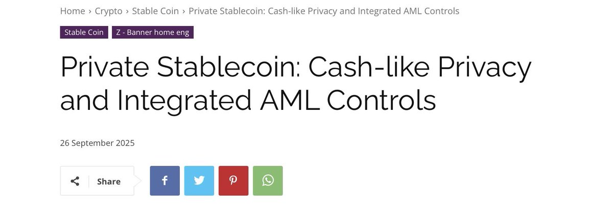 𝐅𝐚𝐢𝐫𝐛𝐥𝐨𝐜𝐤: 𝐑𝐞𝐭𝐡𝐢𝐧𝐤𝐢𝐧𝐠 𝐎𝐧𝐜𝐡𝐚𝐢𝐧 𝐏𝐫𝐢𝐯𝐚𝐜𝐲 𝐟𝐨𝐫 𝐌𝐨𝐝𝐞𝐫𝐧 𝐁𝐮𝐬𝐢𝐧𝐞𝐬𝐬

Recent discussions in the stablecoin space, including the article “Private Stablecoin: Cash-like Privacy and Integrated AML Controls” (The Cryptonomist, September 2025),