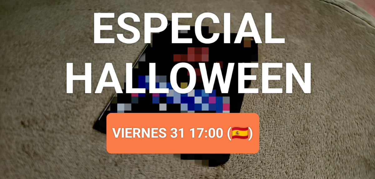¡¡¡NOTICIA!!!

El vídeo de este domingo SE ADELANTA al VIERNES 31.
Se trata del ESPECIAL DE HALLOWEEN, el vídeo más currado de la historia del canal.
Estará subido a las 17:00 (hora española), es un vídeo extremadamente especial y una nueva propuesta de formato.

Se viene CINE.