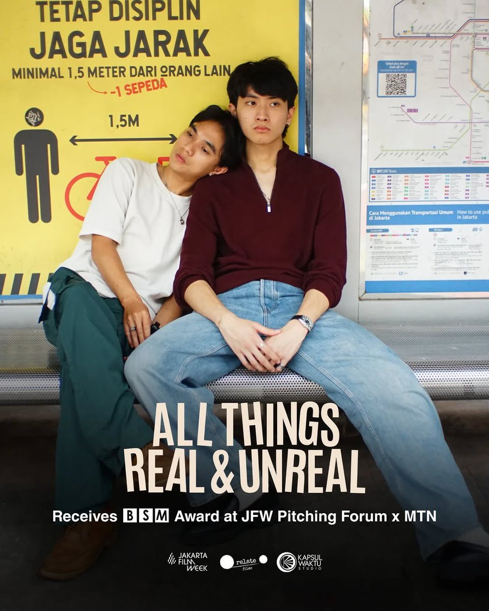 Paul Agusta’s in-development feature film ‘ALL THINGS REAL AND UNREAL’ receives BSM Award at Jakarta Film Week 2025.

Chronicles the life of a male sex worker amidst the backdrop of young people navigating identity, materialism, validation, and pressures of modern society.