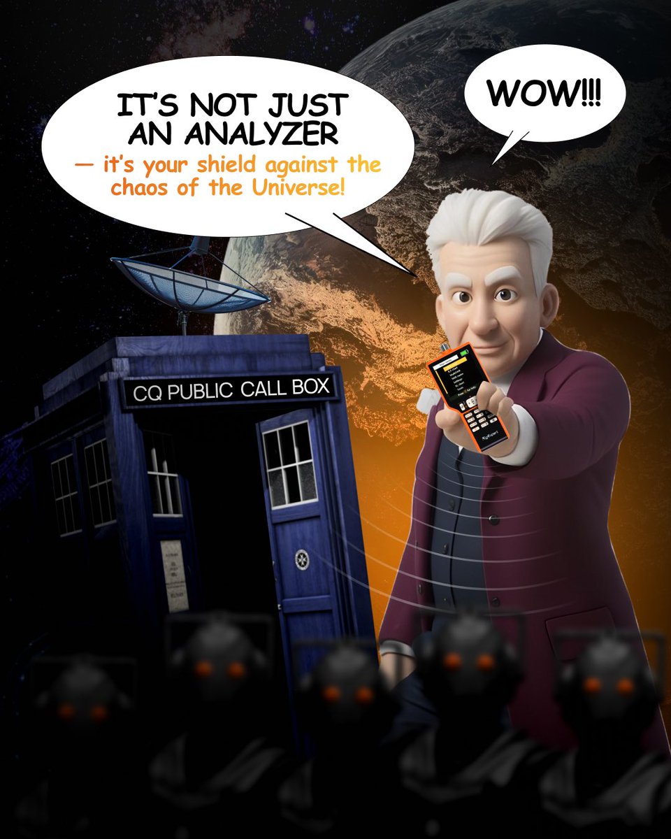 🧟‍♂ When SWR goes bump in the night… the Doctor answers with MATCH! ⚡
Even Time Lords can’t escape interference 👻
With high-speed precision and upgradeable power, RigExpert MATCH brings your station back to life! ⚙📡 #HamRadio #Halloween #MATCH