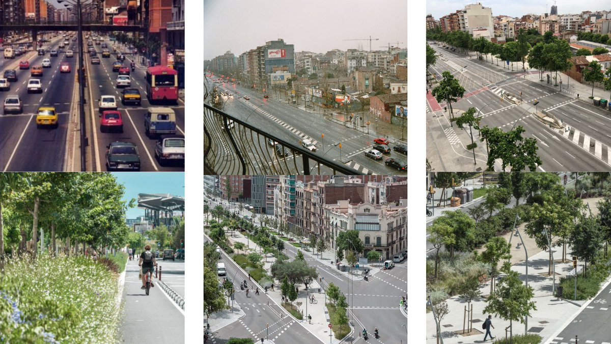 Si l'Avinguda Meridiana ha pogut fer aquest canvi espectacular, Gran Via i l'Avinguda del Paral·lel han de ser els següents.

La reducció de soroll i contaminació i la qualitat de vida que han guanyat els veïns de la Meridiana, s'ha d'estendre a totes les avingudes de la ciutat.