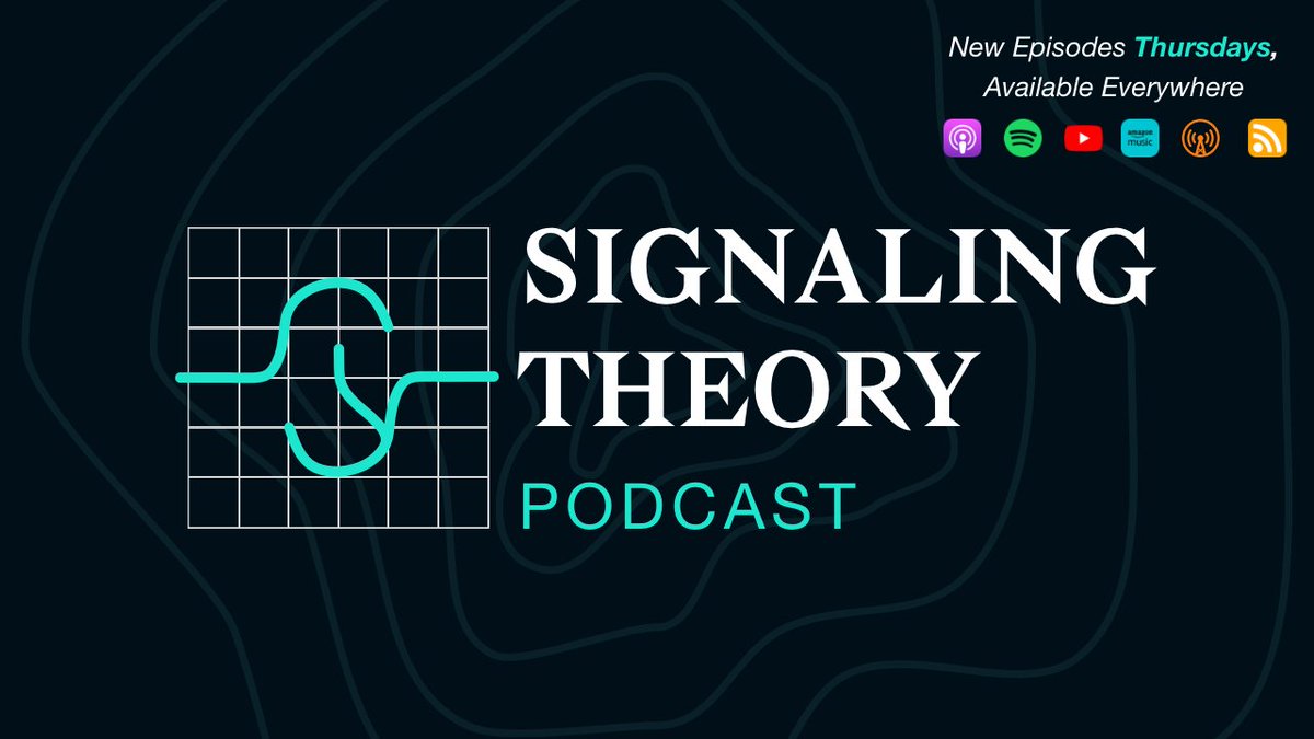 Signaling Theory Podcast (@sigtheory) / Posts / X