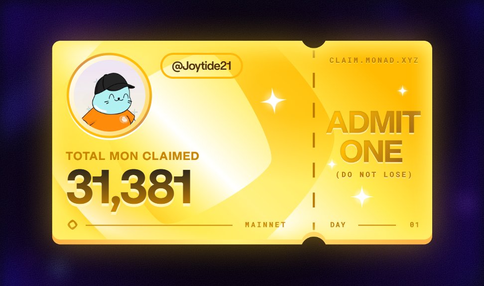 Thank you <a href="/wabdoteth/">wab.eth</a>  and <a href="/monad/">Monad</a>. I have held my seals for a long time. Once again, <a href="/sappyseals/">SAPPY</a> delivery an allocation for hodling a seal. What other projects have done that? Not many.