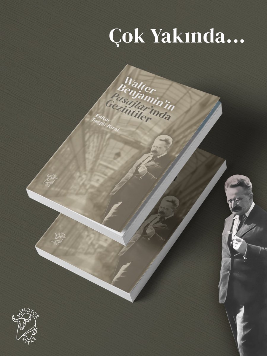 MinotorKitap's tweet image. Serpil Kırel’den “Walter Benjamin’in Pasajlar’ında Gezintiler”, Minotor Kitap etiketiyle çok yakında raflarda.
Ön sipariş linki;

ithakiyayingrubu.com/walter-benjami…

#MinotorKitap #WalterBenjamin
