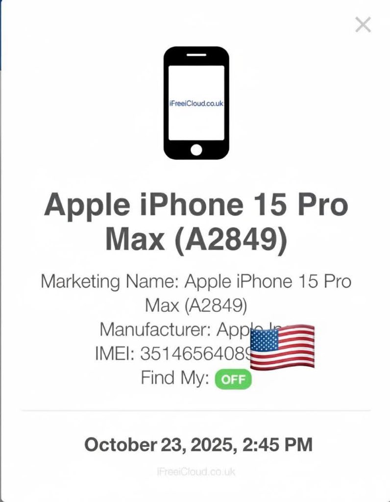 realunlocks's tweet image. 🍏We Offer the Best Unlock Service!

Fast, safe, and permanent unlocks for iPhone, iPad, MacBook &amp;amp; Apple Watch

 ~ iCloud Lock (FMI OFF) 
 ~ Passcode/Unavailable 
 ~ Carrier Unlock  [ Financed &amp;amp; Unpaid Bills]
 ~ MDM Removal
Clean / Lost Status 
Don’t let a locked device sit idle