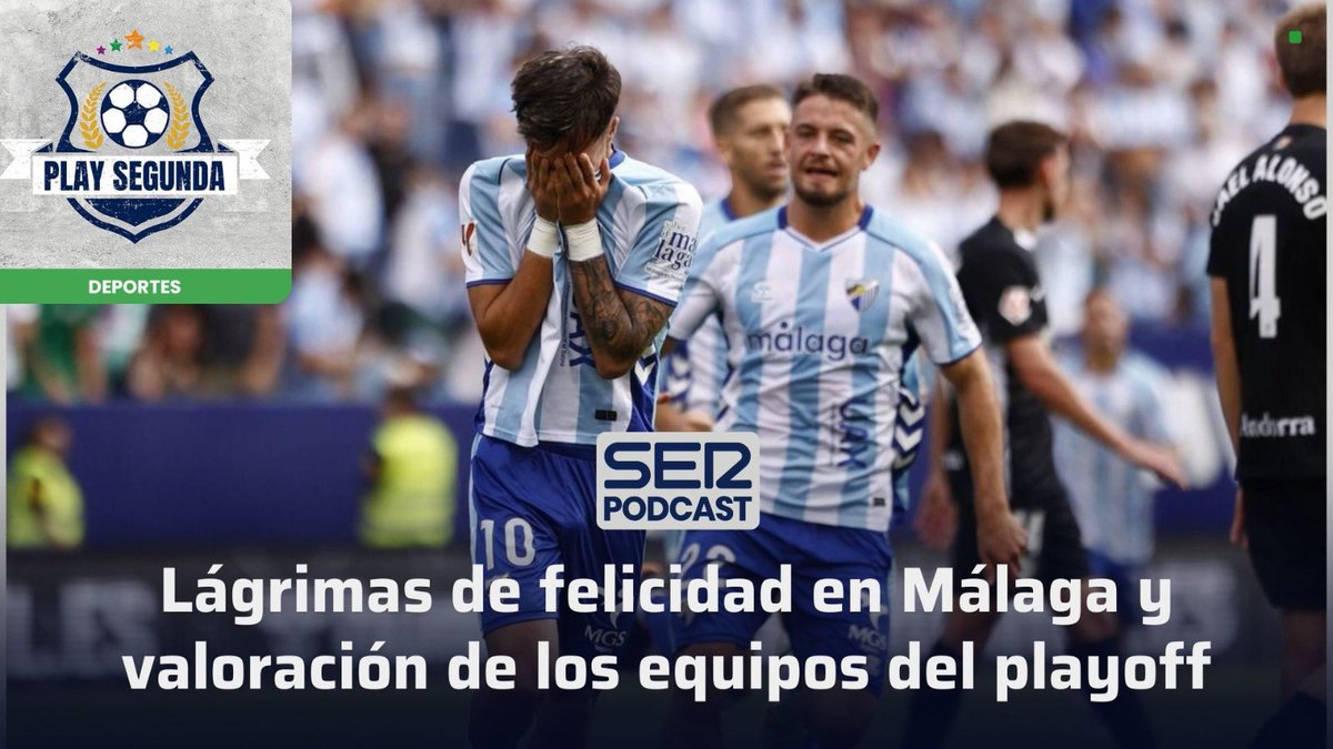 PlaySegunda's tweet image. ⚽️👀 07x11 | ¡NUEVO EPISODIO YA DISPONIBLE DE #PLAYSEGUNDA! 🙌

🥹 Las lágrimas de emoción en Málaga 
 
😩 Sigue la mala racha del @RealZaragoza, el @CDCastellon abonado al empate, valoración del playoff, #TertuliadeSegundones

 @OscarEgido y @joseaduro
 📲linktr.ee/PlaySegunda