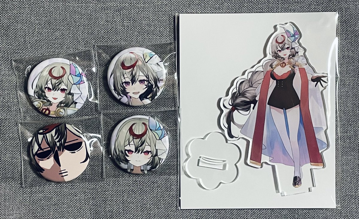 Boothからグッズ届いたよー！
それが氏のグッズ持ってなかったから、最後に入手することができて良かった！
#それが氏あのさ