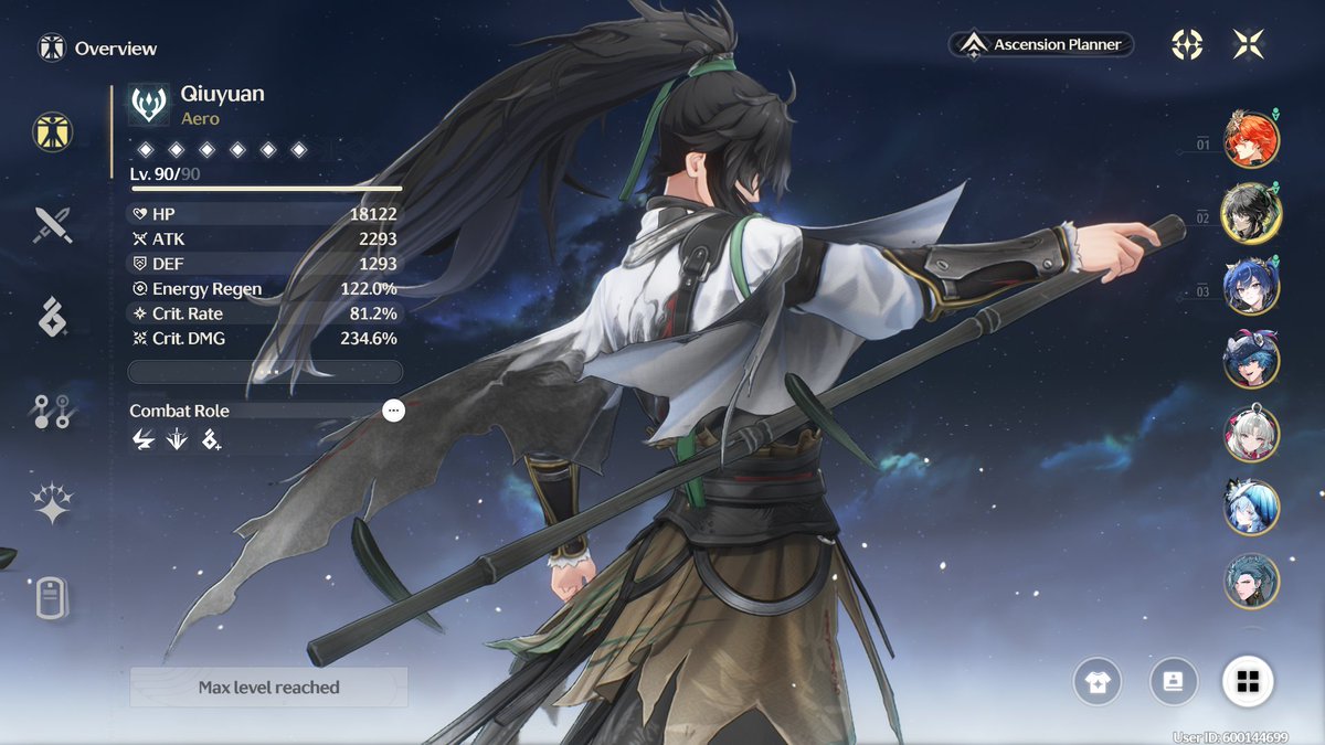 I need more Crit.DMG, but not looking bad at all~