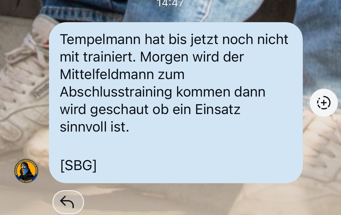 Nehme ich ganz gelassen zur Kenntnis #btsv