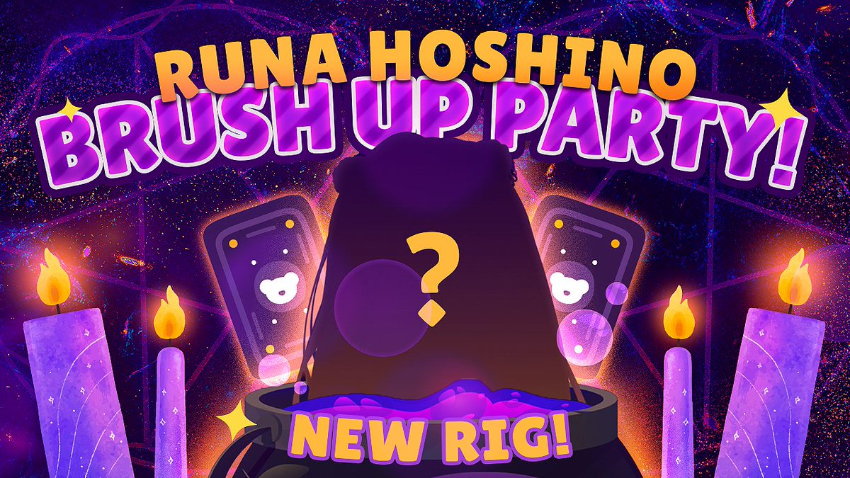 🕯️ RUNA HOSHINO BRUSH UP PARTY 🕯️
𝔔𝔲𝔢 𝔠𝔬𝔪𝔦𝔢𝔫𝔠𝔢 𝔢𝔩 𝔯𝔦𝔱𝔲𝔞𝔩...
✨ 31 DE OCTUBRE // 31TH OCT
🐻‍❄️ 10PM ARG - 7PM MX
*ੈ✩‧₊˚༺☆༻*ੈ✩‧₊˚
Nuevo rig en un evento especial, más sorpresas y un GRAN ANUNCIO. ¡Ven a verme en Youtube!
SALA DE ESPERA ABAJO ⬇️