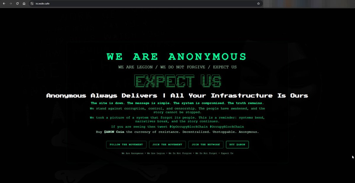 Kippasaurr's tweet image. Hey Chat!

Got bored so we have some fun with an IRC Enjoy &amp;lt;3

Mask, Stays. On

$ANON #Anonymous #Anon