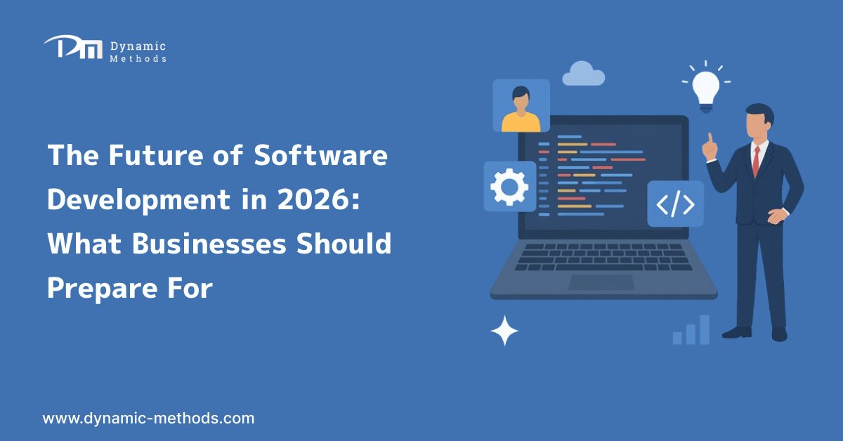 1DynamicMethods's tweet image. 🔮 The Future of Software Development in 2026: What Businesses Should Prepare For — AI, cloud-native, ethical tech, personalization &amp;amp; more. Are you ready?

 🔗 dynamic-methods.com/the-future-of-…

#SoftwareDevelopment2026 #TechTrends #Innovation