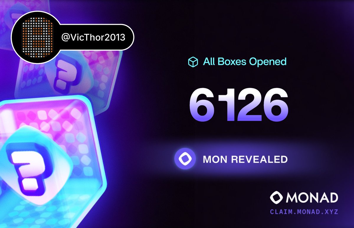 MONAD BOXES 🎁 

<a href="/monad/">Monad (mainnet arc)</a> #Monad
