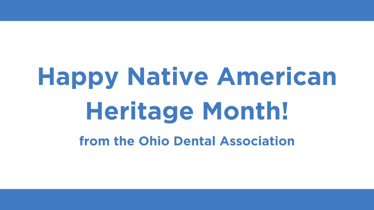 The ODA joins in recognizing Native American Heritage Month, celebrating the significant contributions that generations of Native Americans have made, and continue to make, to our history, society and culture.