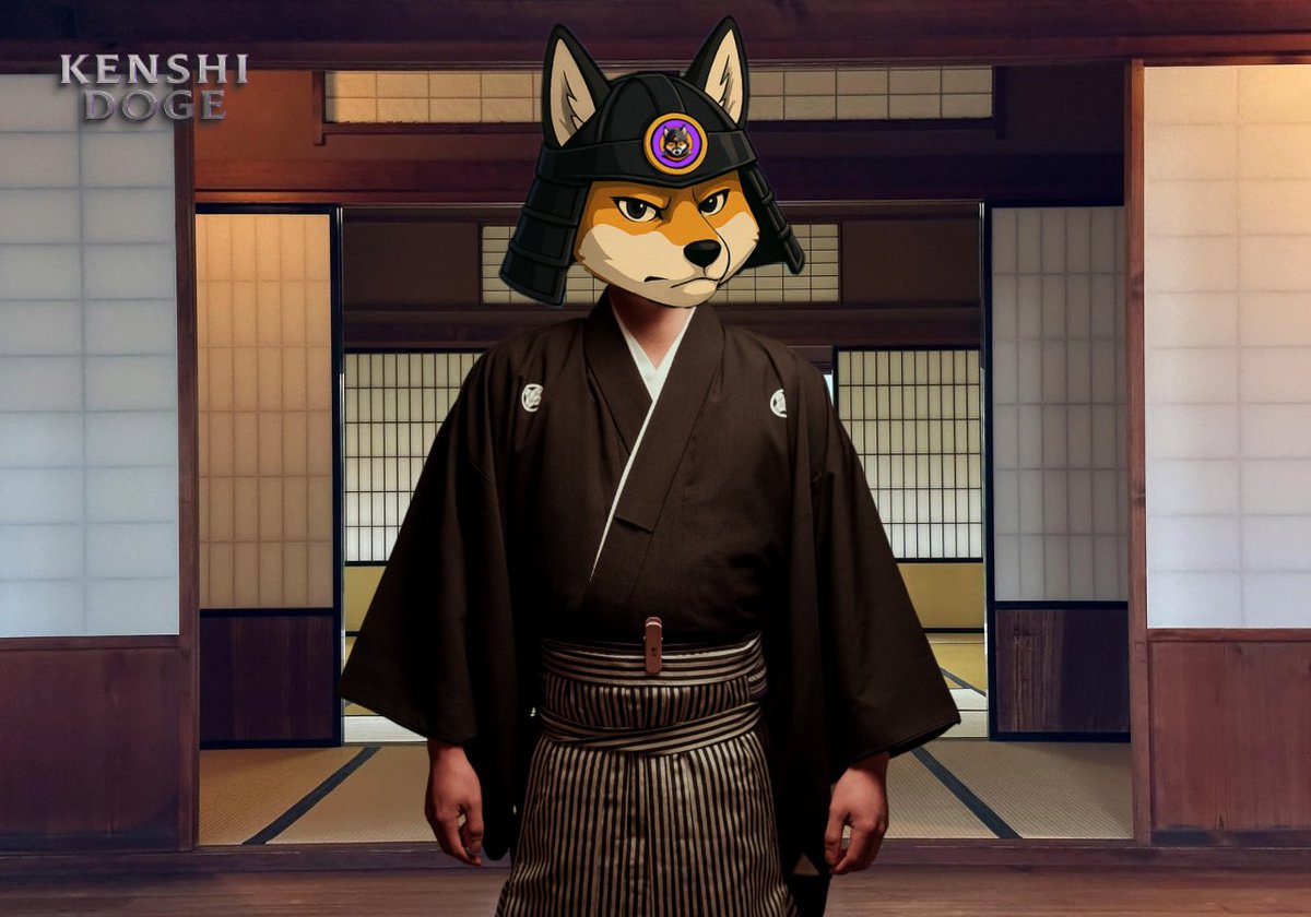 When the herd fears the storm, the Kenshi stand unshaken. $KENSHI warrior mode own the fight.

Market may waver. Legends hold steady. $KENSHI the Doge warrior’s pledge on Dogechain.