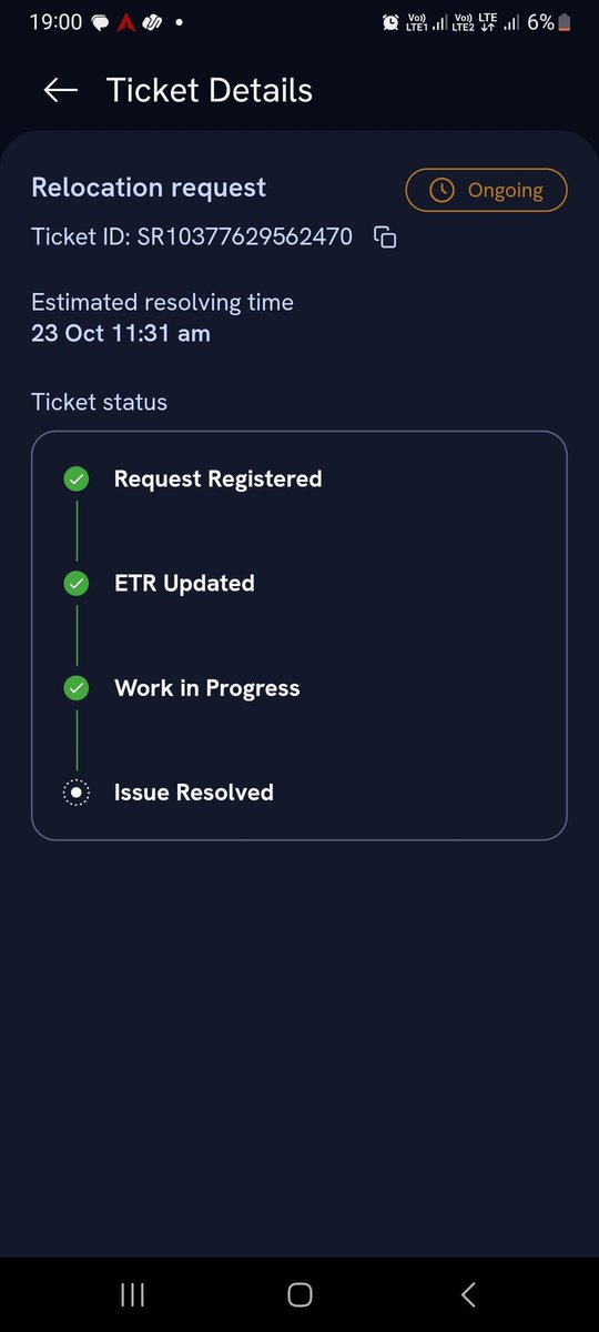 Sebastianva11's tweet photo. @ACTFibernet I’ve been waiting over 10 days for a simple connection shift, and still no resolution. Multiple calls, no action. Please escalate this ASAP or advise on how to proceed. I can't keep paying for a service I can’t use!
Ticket ID : SR10377629562470 https://t.co/AWJrVoeeny
