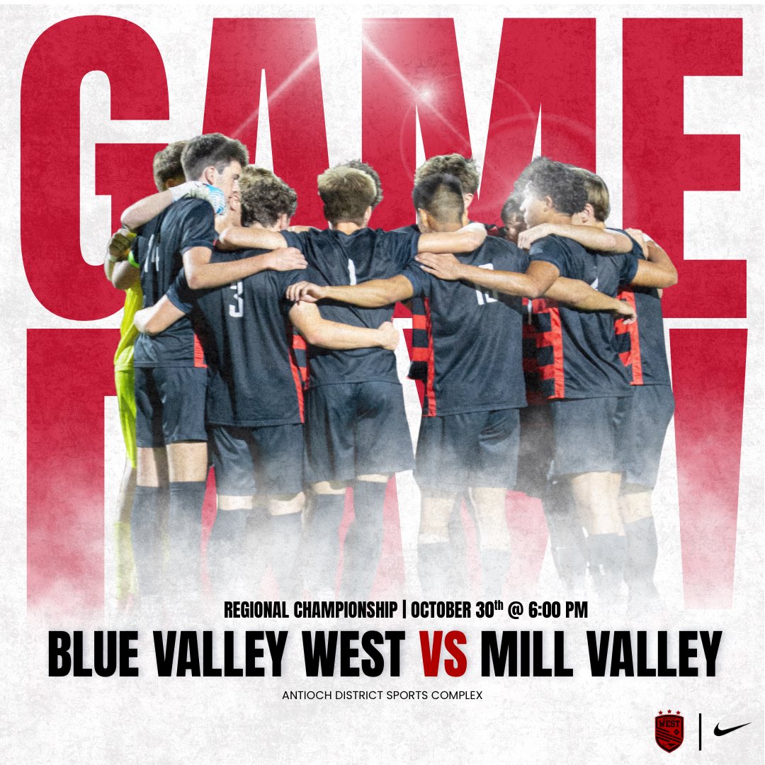 GAMEDAY!! Tonight, we host Mill Valley in the Regional Championship! Let’s pack the house and support our boys! Gonna be a great game! 
⚽️REGIONAL CHAMPIONSHIP⚽️
🆚<a href="/MVJagSoccer/">MV Soccer ⚽️</a> 
📅 10-30-25
⏰ 6:00PM
🏟️ BV West Soccer Stadium
🌤️ 53°
🎟️ 1st 50 BVW students are FREE!
#Family