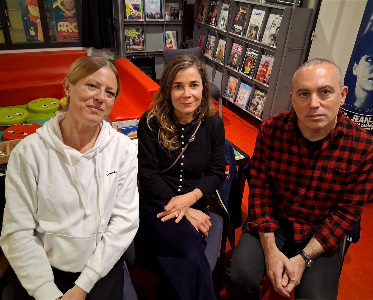 101Rfl's tweet image. @rflciné L'adorable comédienne Blanche Gardin est venue présenté le film 'L'incroyable femme des neiges', accompagnée de son réalisateur, le talentueux Sébastien Betbeder aux Cinémas Studio de Tours🎧 soundcloud.com/rfl-en-tourain…