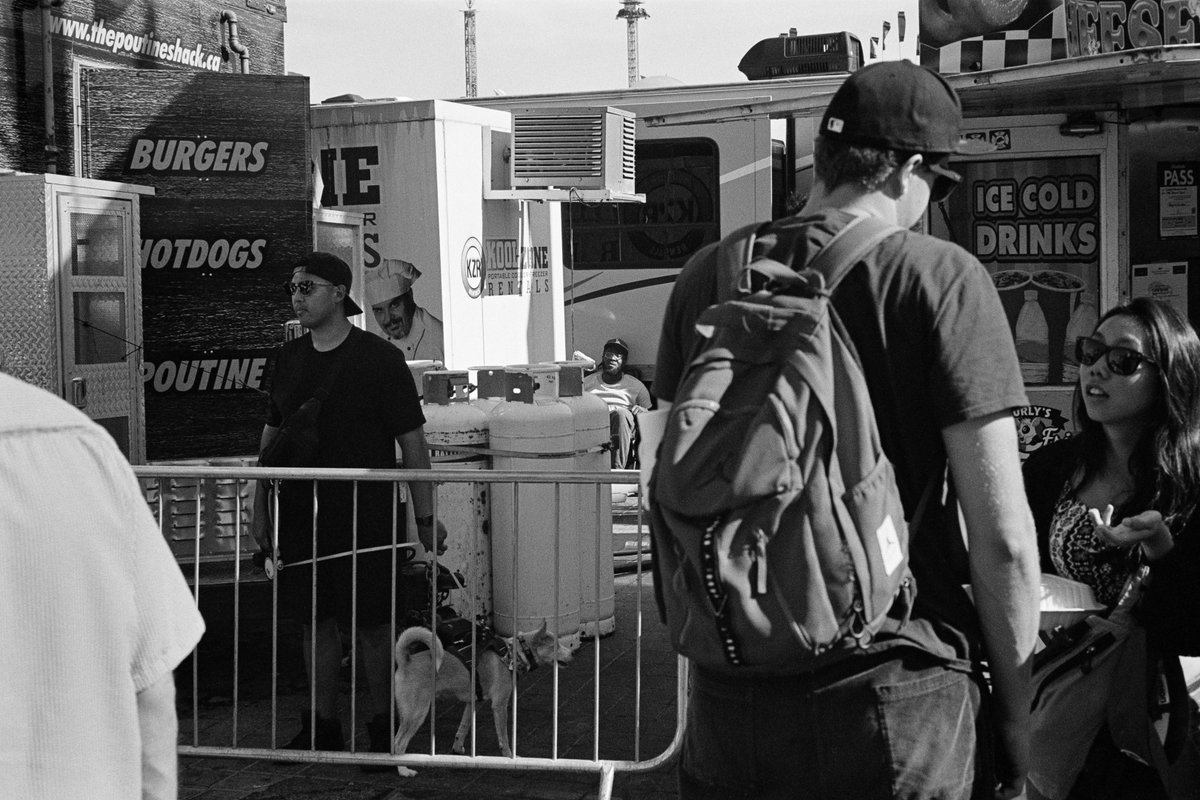 thekarledwards's tweet image. Taking a break at the CNE in Toronto, August 2025. #filmphotography #hp5 #summicron #50mm