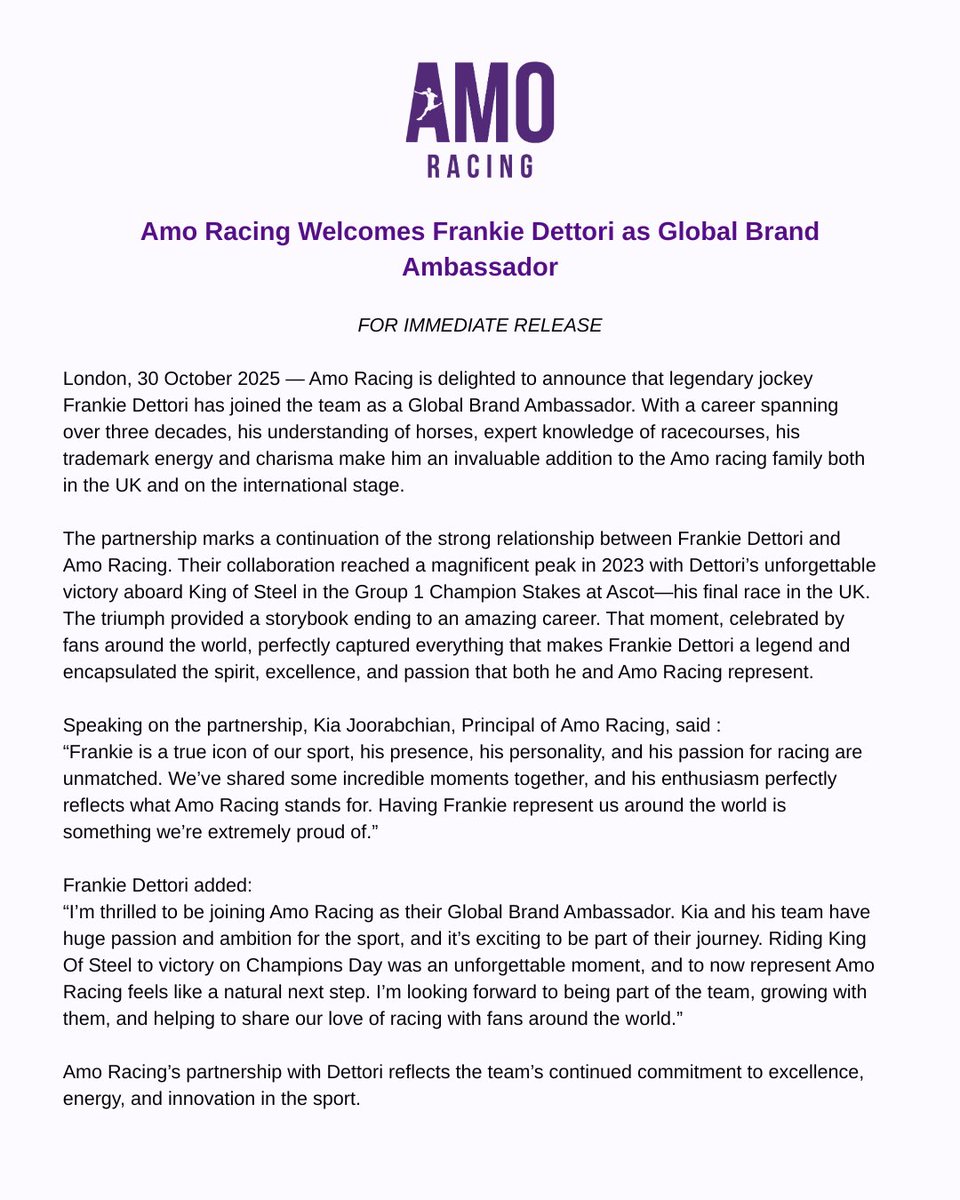 Amo Racing tweet media