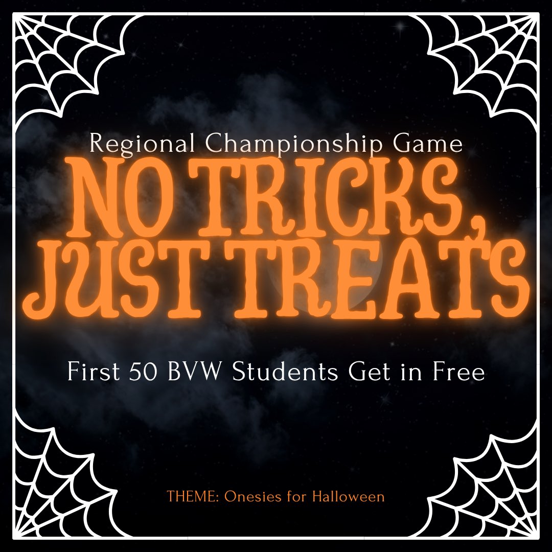 #JagNation we need you tonight! Let’s show up and show out tonight as we host Mill Valley for a Regional Championship! The first 50 BV West students will get into the game for FREE! Let’s pack the house to support our boys! Can’t wait to see you all there!
<a href="/westjags/">Blue Valley West</a> 
<a href="/BVWestJAGS/">BVW Jaguar Athletics</a>